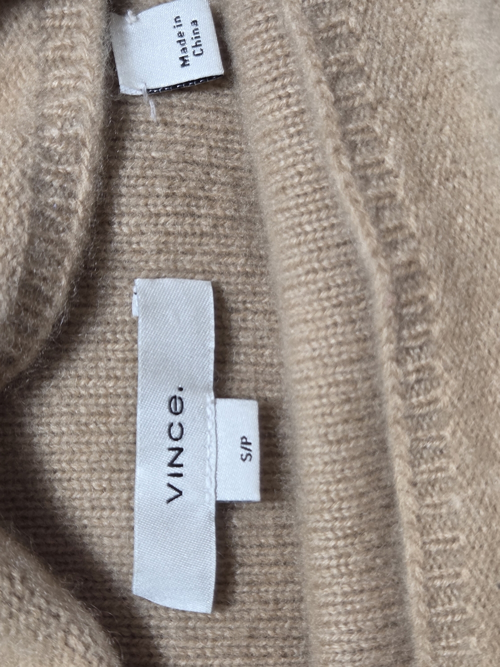 Vince Funnel Neck 100% Cashmere Sweater - Picture 6 of 8